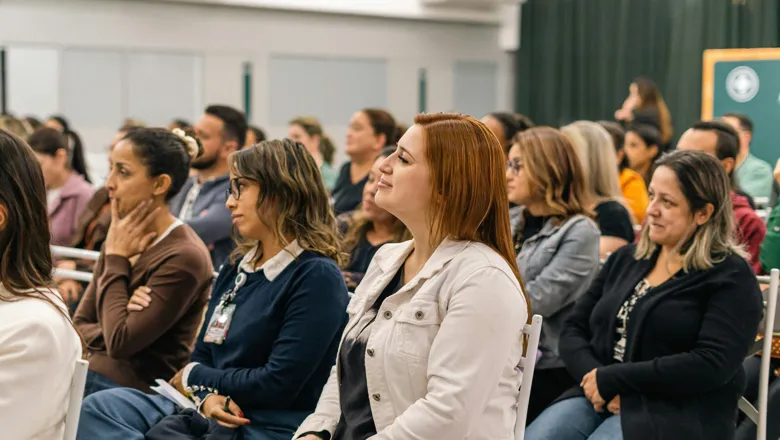 Audience attending a lecture